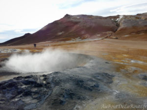 Site geothermique de Hverir